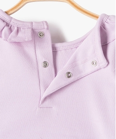 pyjama bebe fille 2 pieces - lulucastagnette violetF971601_3
