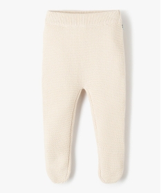 GEMO Pantalon bébé à pieds en maille tricotée - LuluCastagnette Beige