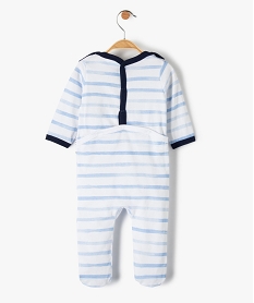 pyjama bebe raye avec motif mickey - disney blancF984801_4