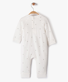 pyjama bebe sans pieds en jersey imprime etoiles beigeF985001_3