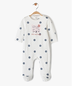 GEMO Pyjama bébé en jersey imprimé Beige