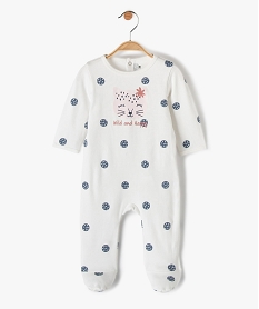 GEMO Pyjama bébé en jersey imprimé Beige