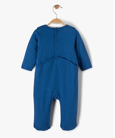 pyjama dors-bien bebe en coton avec motif sur le buste bleuF985401_3