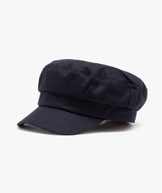 casquette fille gavroche avec broderie pailletee - lulucastagnette bleuF996501_1