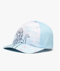 casquette fille imprimee elsa - la reine des neiges bleuF996701_1