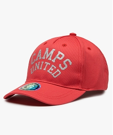 casquette fille a inscription pailletee - camps united rose standardF997001_1