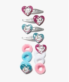 GEMO Accessoires cheveux fille avec motif Les Aristochats (lot de 10) - Disney Multicolore