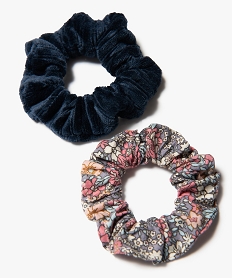 GEMO Chouchous fille assortis (lot de 2) Bleu