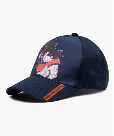 casquette garcon snapback imprimee sangoku - dragon ball bleuG016501_1