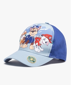 GEMO Casquette garçon avec motifs sur l’avant – Pat Patrouille Bleu