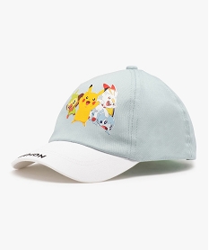 GEMO Casquette garçon imprimée - Pokemon Bleu