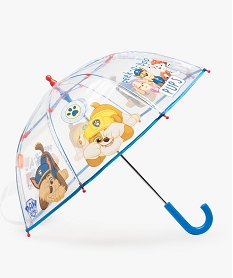 GEMO Parapluie enfant transparent imprimé - La PatPatrouille Bleu