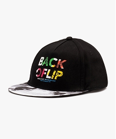 GEMO Casquette garçon motif skateurs Multicolore