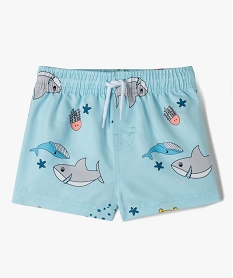 short de bain garcon imprime animaux marins imprimeG039401_1