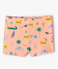 GEMO Maillot de bain bébé garçon à motif de la jungle Imprimé