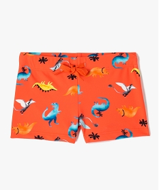 GEMO Maillot de bain garçon boxer imprimé dinosaures Imprimé