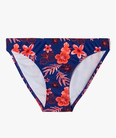 GEMO Bas de maillot de bain fille imprimé fleuri Imprimé