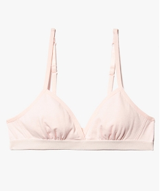 GEMO Soutien-gorge triangle à fines bretelles fille rose standard