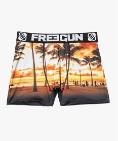 GEMO Boxer homme avec coucher de soleil - Freegun Multicolore