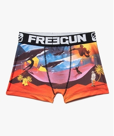 GEMO Boxer homme avec motifs de l’espace - Freegun Multicolore