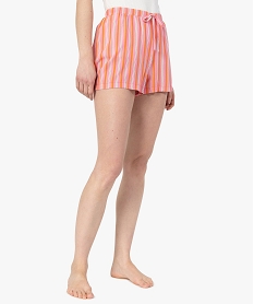 short de pyjama femme imprime imprimeG063201_1