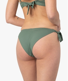 bas de maillot de bain femme uni forme tanga vert bas de maillots de bainG070001_2