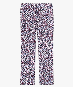 pantalon de pyjama femme imprime imprime bas de pyjamaG072401_4