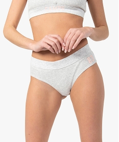 GEMO Shorty femme en maille côtelée – Camps United Gris