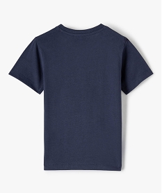 tee-shirt garcon  manches courtes imprime - dragon ball bleuG104601_4