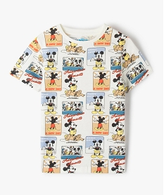 GEMO Tee-shirt garçon imprimé all over Mickey - Disney Imprimé