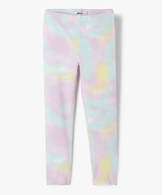 GEMO Legging fille long détail girly Multicolore