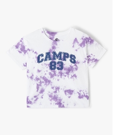 tee-shirt fille large avec motif tie-and-dye - camps united imprimeG169101_2