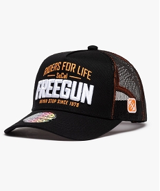 casquette garcon trucker en filet - freegun noirG184901_1