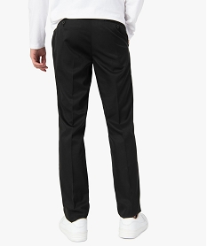 pantalon de costume homme aux reflets satines noir pantalons de costumeG187401_3