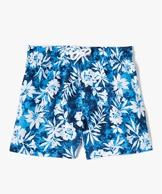 GEMO Short de bain garçon avec imprimé tropical Imprimé