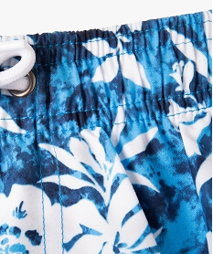 short de bain garcon avec imprime tropical imprimeG206901_2