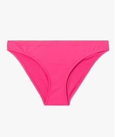 bas de maillot de bain femme forme culotte rose bas de maillots de bainG211401_4