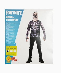 Gemo deguisements deguisement enfant skull trooper fortnite noir standard garcon GEMO
