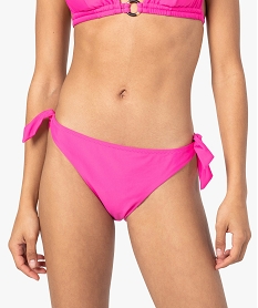 bas de maillot de bain femme forme culotte rose bas de maillots de bainG214301_1