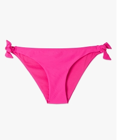 bas de maillot de bain femme forme culotte rose bas de maillots de bainG214301_4