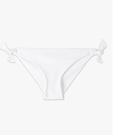 bas de maillot de bain femme forme culotte blanc bas de maillots de bainG214501_4