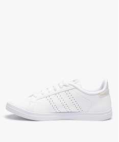 baskets femme unies a lacets - adidas courtpoint base blancG258901_3