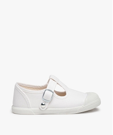 GEMO Babies fille en toile unie et bout renforcé blanc standard