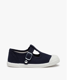 GEMO Babies fille en toile unie et bout renforcé Bleu