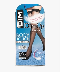 bas femme body touch transparent - dim-up easy noirG293401_3