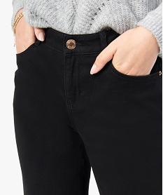 jean femme coupe regular noir - longueur l30 noir pantalonsG306201_2