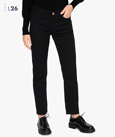 GEMO Jean femme coupe Regular - L26 noir vif