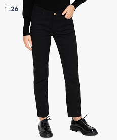 jean femme coupe regular - l26 noir pantalonsG306301_1