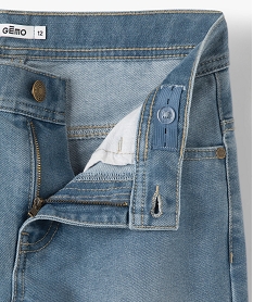 jean garcon coupe regular taille ajustable bleuG310601_3
