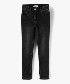 GEMO Jean fille coupe Ultra skinny Noir